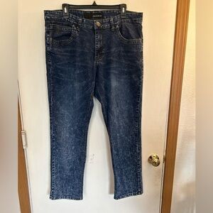 Rocawear  36 X 30 acid wash men's lightweight jeans
